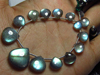 AAAA - High Quality So Gorgeous - Labradorite - Smooth Heart Briolett - Full Multy Flashy Fire Huge Size - 7 - 15 mm - 15 pcs